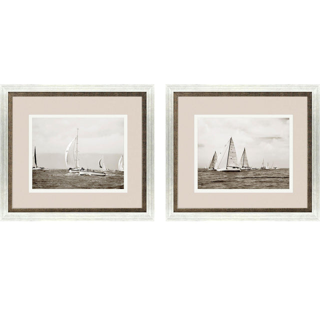 Paragon Regatta II S/2 Brown 23 X 27 X 2 Wall Art