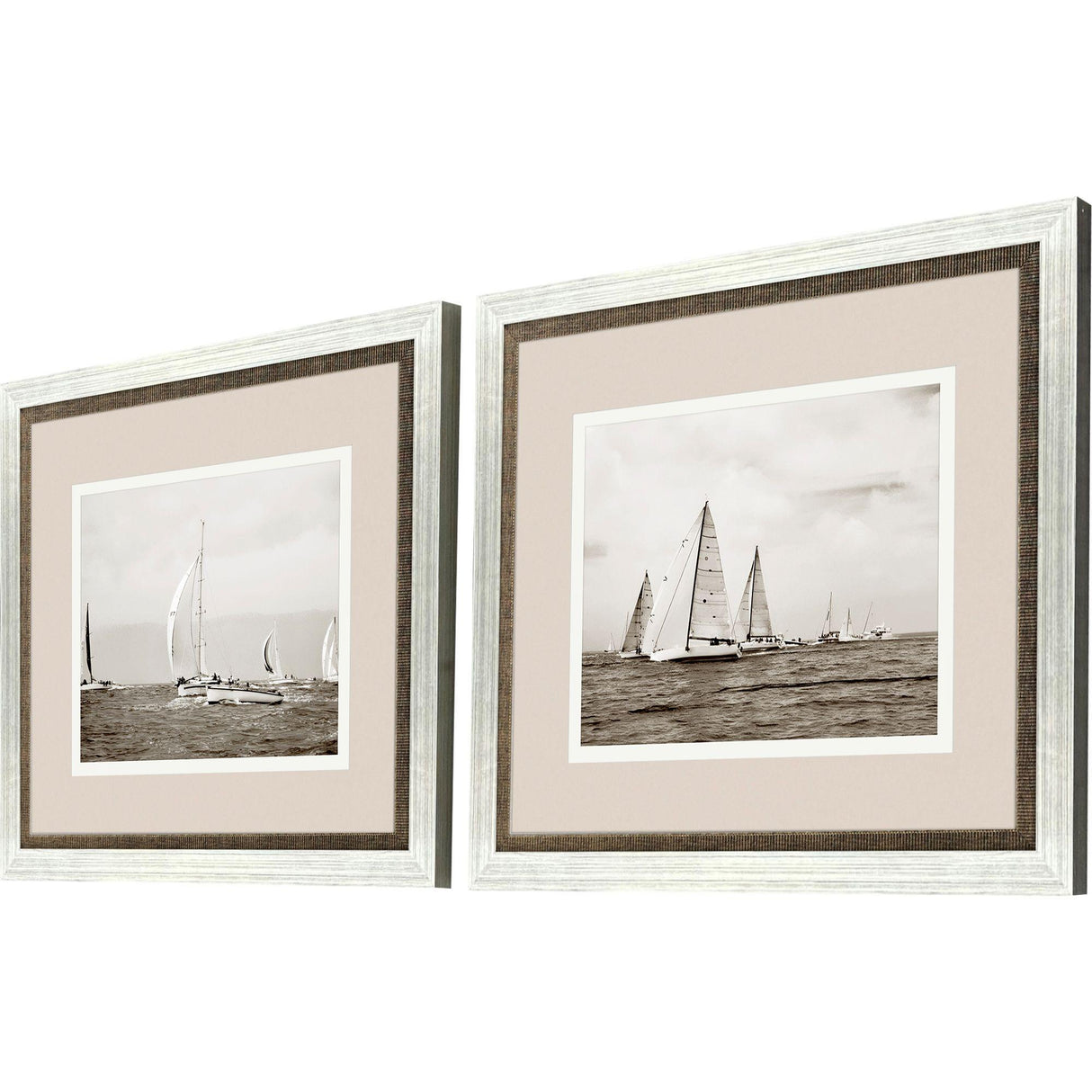 Paragon Regatta II S/2 Brown 23 X 27 X 2 Wall Art