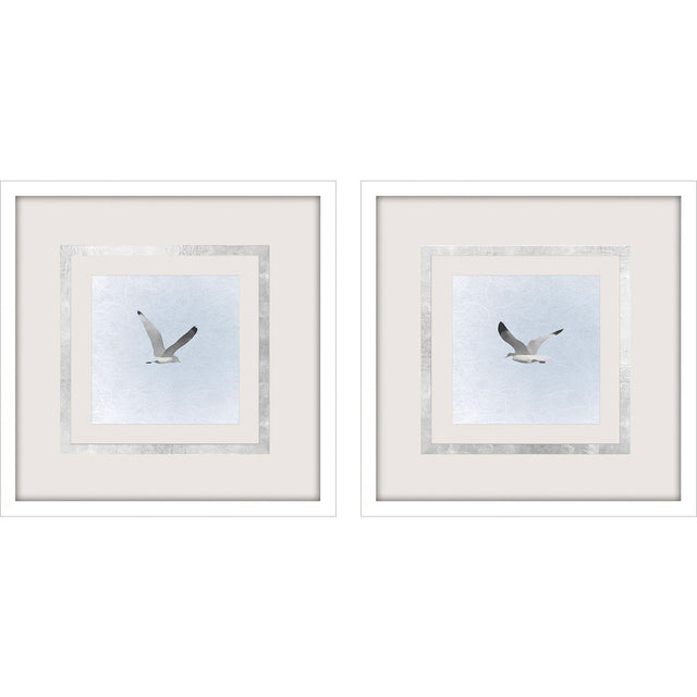 Paragon Modern Flight I S/2 Blue 26 X 26 X 3 Wall Art