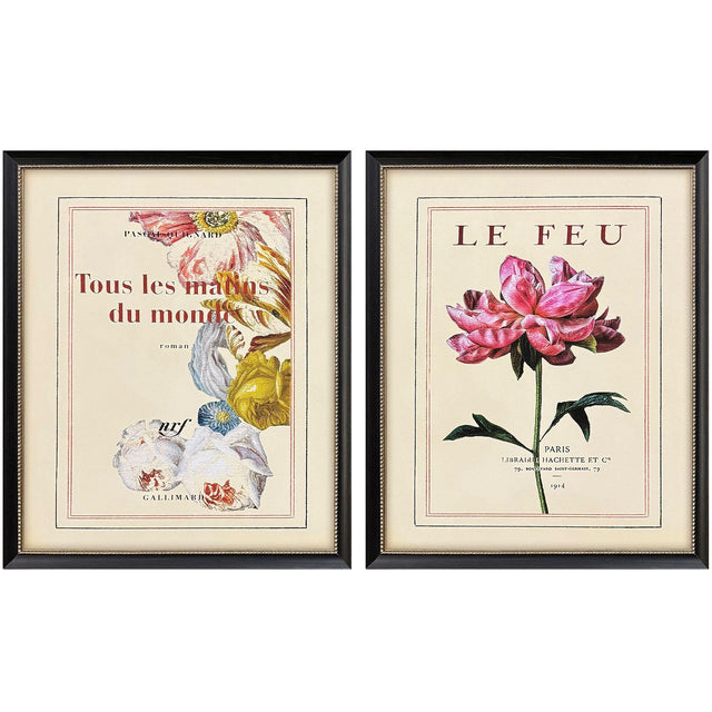Paragon Le Fleur I S/2 Multi 26 X 22 X 1 Wall Art