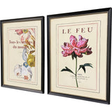 Paragon Le Fleur I S/2 Multi 26 X 22 X 1 Wall Art