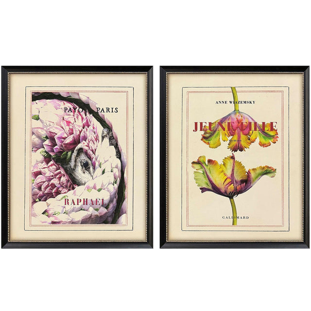 Paragon Le Fleur II S/2 Multi 26 X 22 X 1 Wall Art
