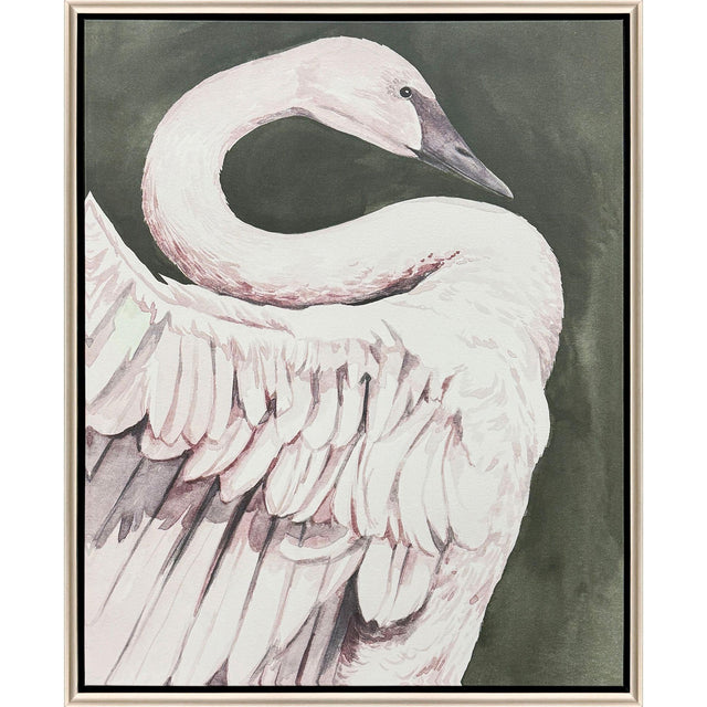 Paragon Swan Dance I White 42 X 34 X 3 Wall Art