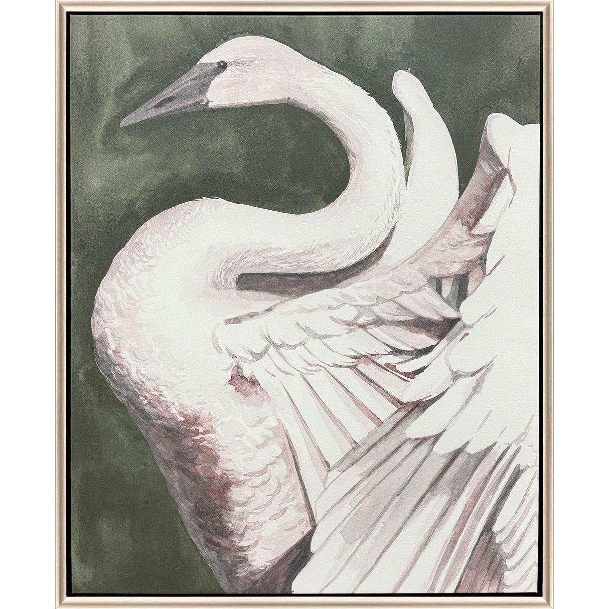Paragon Swan Dance II White 42 X 34 X 3 Wall Art