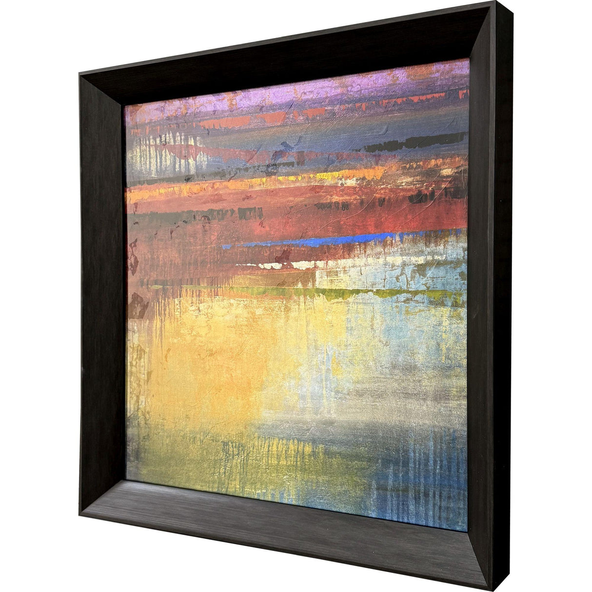 Paragon City Colors I Red 28 X 28 X 3 Wall Art