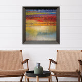 Paragon City Colors II Red 28 X 28 X 3 Wall Art