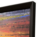 Paragon City Colors II Red 28 X 28 X 3 Wall Art