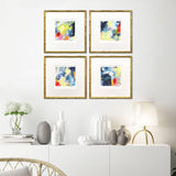 Paragon Unfettered S/4 Blue 18 X 17 X 2 Wall Art