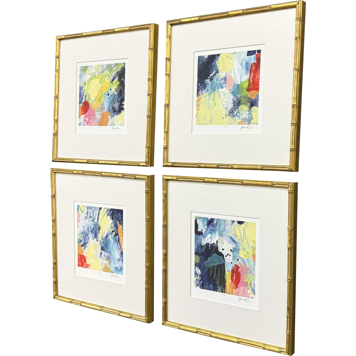 Paragon Unfettered S/4 Blue 18 X 17 X 2 Wall Art