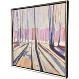 Paragon Woodland Reflections Pink 40 X 40 X 3 Wall Art