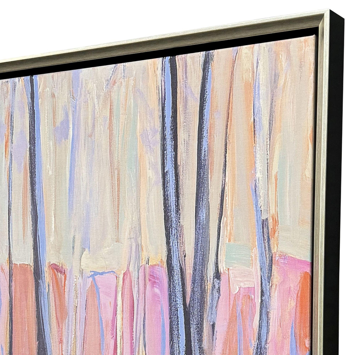 Paragon Woodland Reflections Pink 40 X 40 X 3 Wall Art