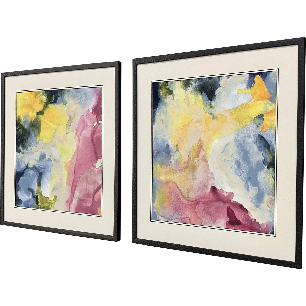 Paragon Color Cavern S/2 Blue 26 X 26 X 1 Wall Art