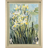 Paragon White Irises White 42 X 31 X 2 Wall Art