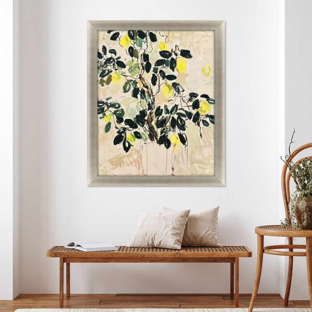 Paragon Lemon Tree Green 45 X 37 X 2 Wall Art