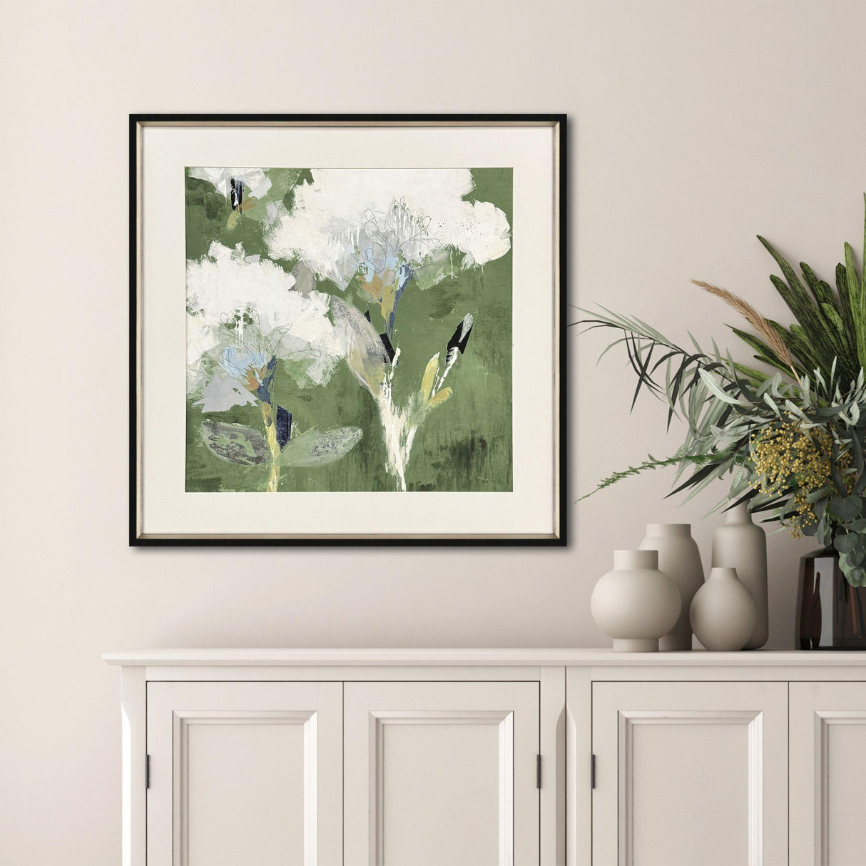 Paragon Starlight II White 31 X 31 X 2 Wall Art