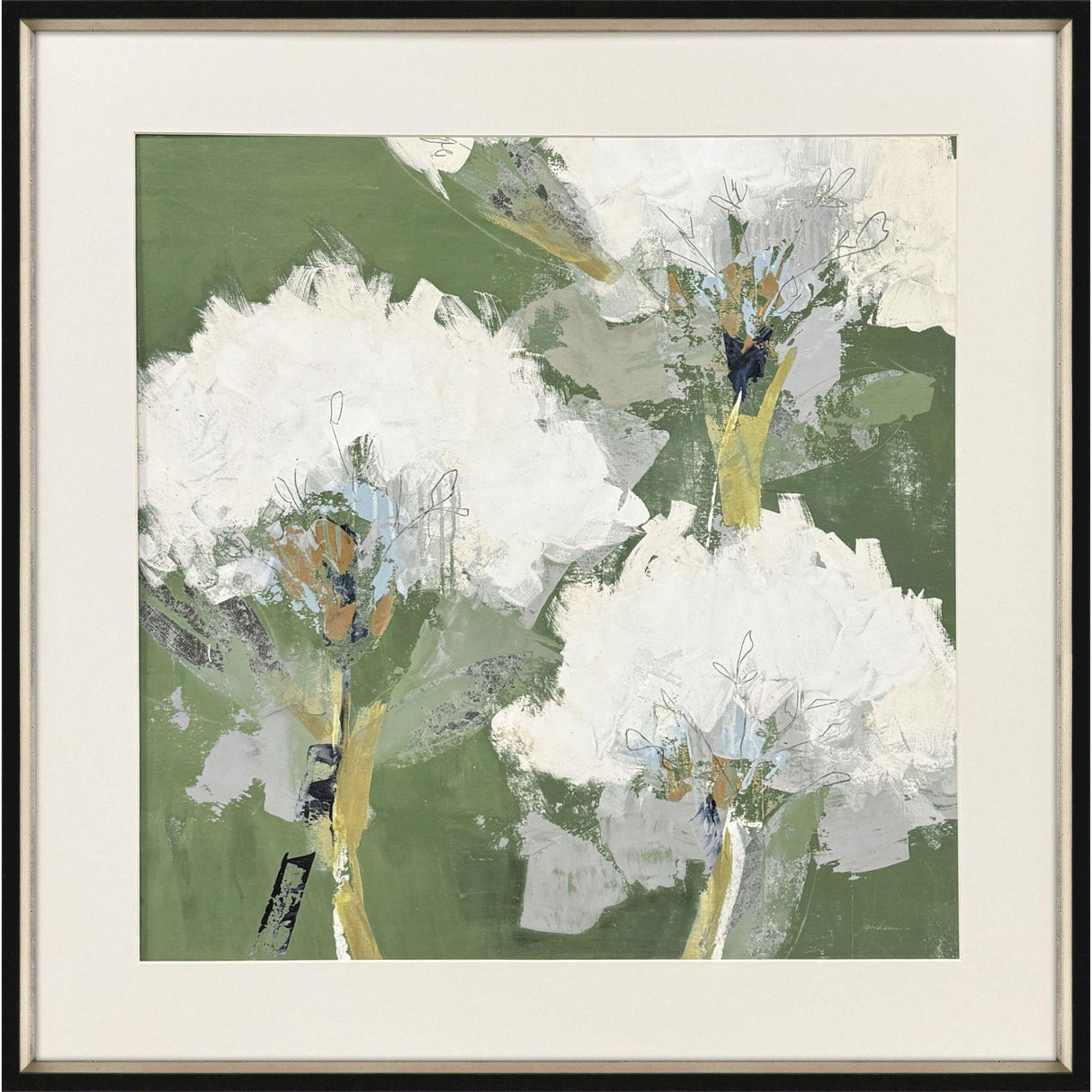 Paragon Starlight III White 31 X 31 X 2 Wall Art