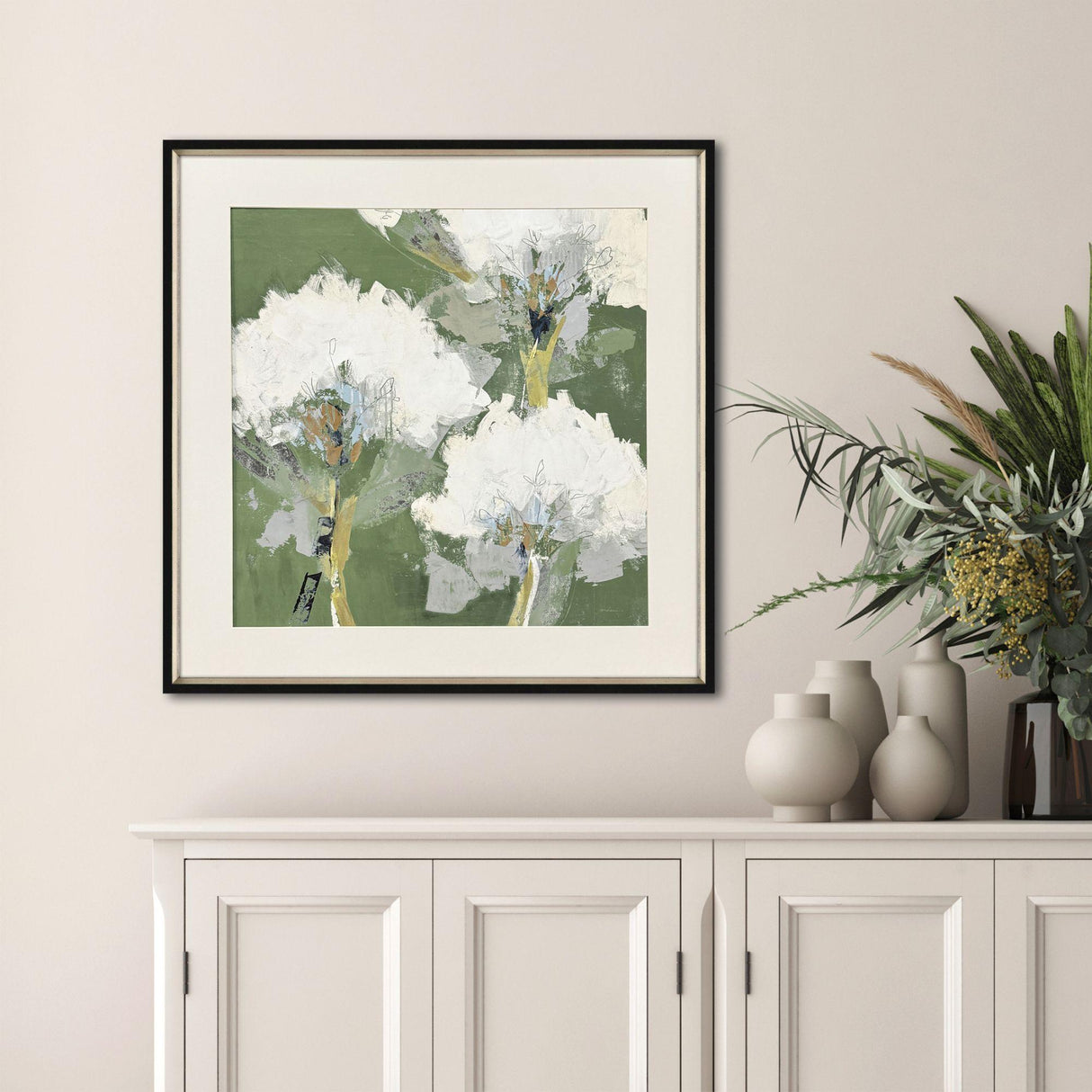 Paragon Starlight III White 31 X 31 X 2 Wall Art