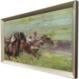 Paragon Running Green 23 X 42 X 2 Wall Art