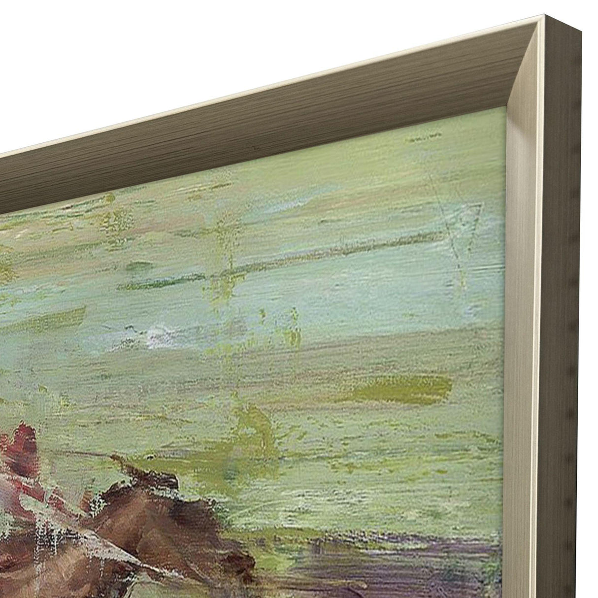 Paragon Running Green 23 X 42 X 2 Wall Art