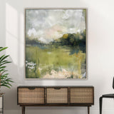 Paragon Luminous Landscape Green 60 X 50 X 3 Wall Art