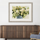 Paragon Hydrangeas in Vase Green 41 X 50 X 2 Wall Art