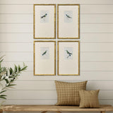 Paragon Antique Hummingbirds S/4 Green 19 X 12 X 2 Wall Art