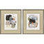 Paragon Estrella S/2 Black 30 X 26 X 1 Wall Art