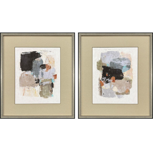 Paragon Estrella S/2 Black 30 X 26 X 1 Wall Art