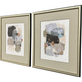Paragon Estrella S/2 Black 30 X 26 X 1 Wall Art