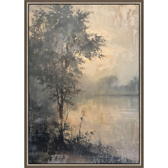 Paragon Vintage Sunset Blue 39 X 27 X 3 Wall Art
