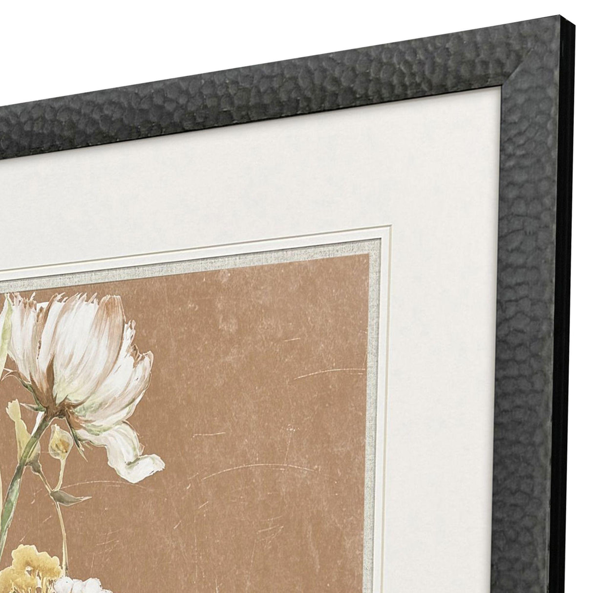 Paragon Wildflowers I White 35 X 35 X 2 Wall Art