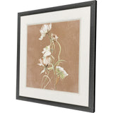 Paragon Wildflowers II White 35 X 35 X 2 Wall Art
