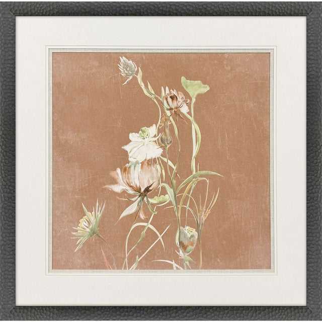 Paragon Wildflowers III White 35 X 35 X 2 Wall Art
