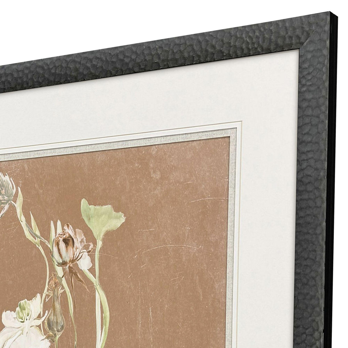 Paragon Wildflowers III White 35 X 35 X 2 Wall Art