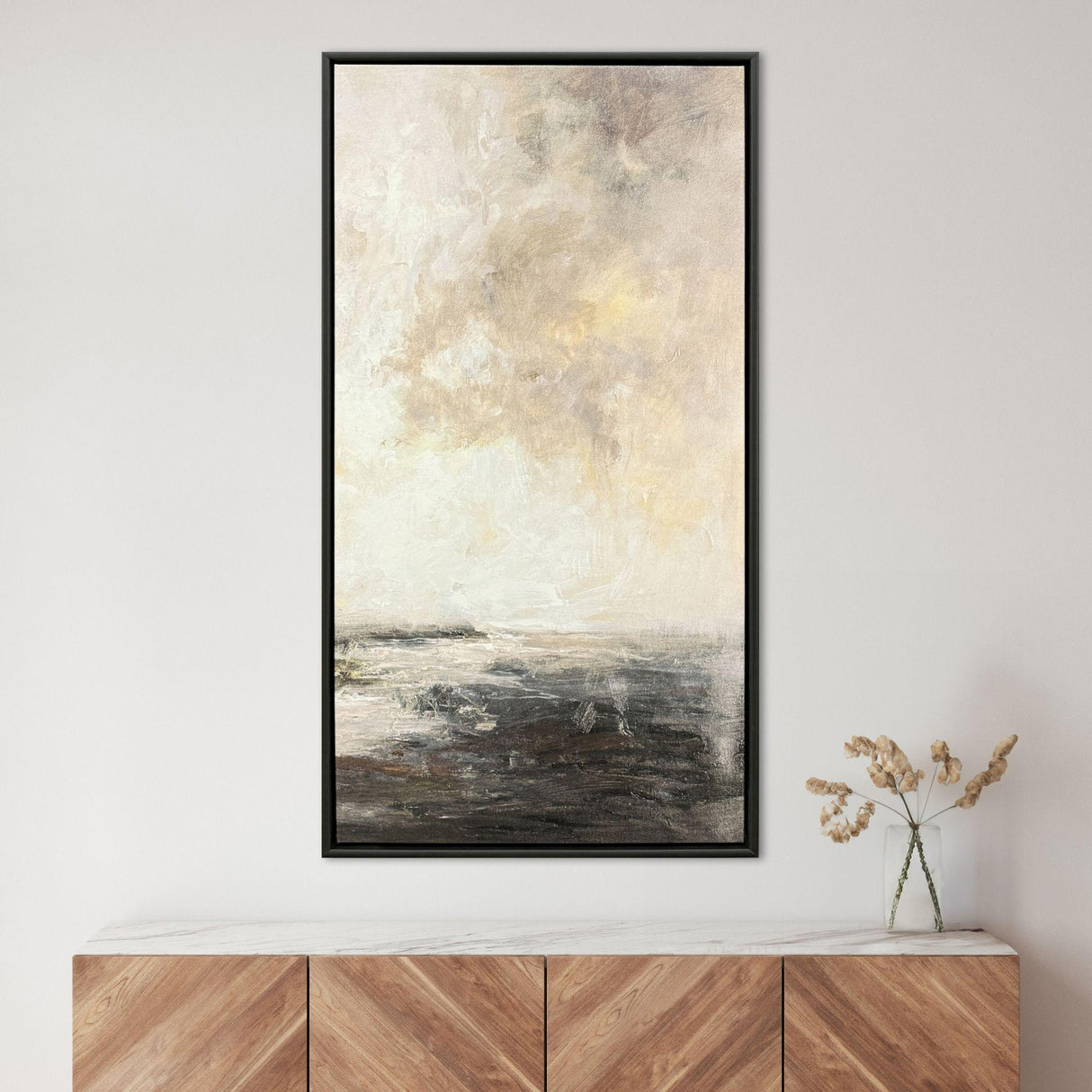 Paragon Tender Skies II Gray 50 X 26 X 2 Wall Art