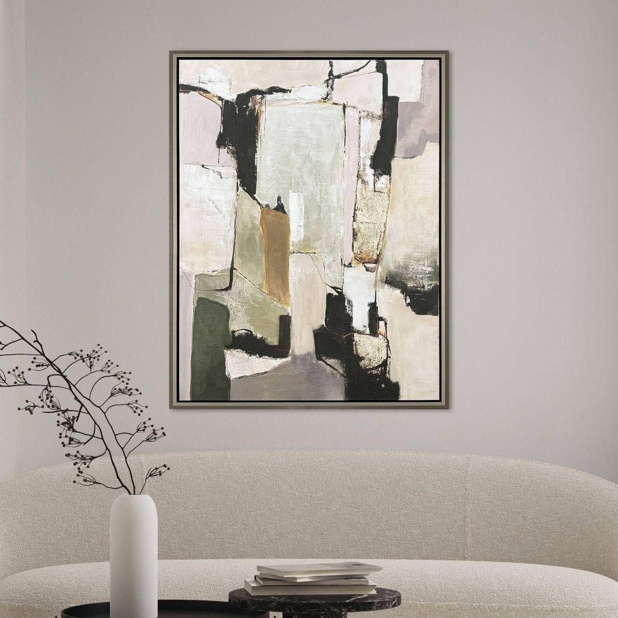 Paragon Space in Time Gray 51 X 39 X 3 Wall Art