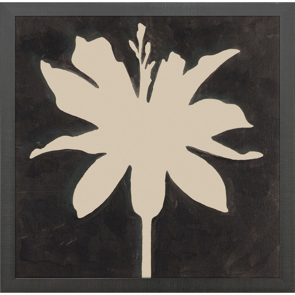 Paragon Floral Silhouettes I Black 31 X 31 X 2 Wall Art