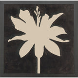 Paragon Floral Silhouettes I Black 31 X 31 X 2 Wall Art