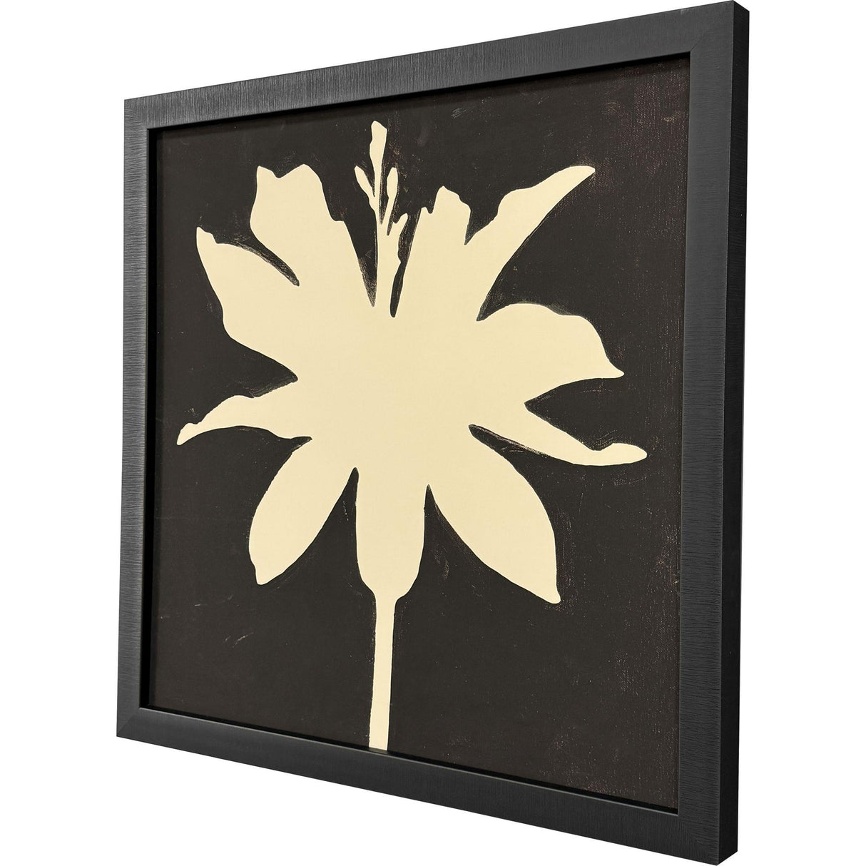 Paragon Floral Silhouettes I Black 31 X 31 X 2 Wall Art