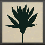 Paragon Floral Silhouettes II Black 31 X 31 X 2 Wall Art