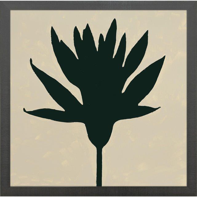 Paragon Floral Silhouettes II Black 31 X 31 X 2 Wall Art