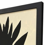 Paragon Floral Silhouettes II Black 31 X 31 X 2 Wall Art