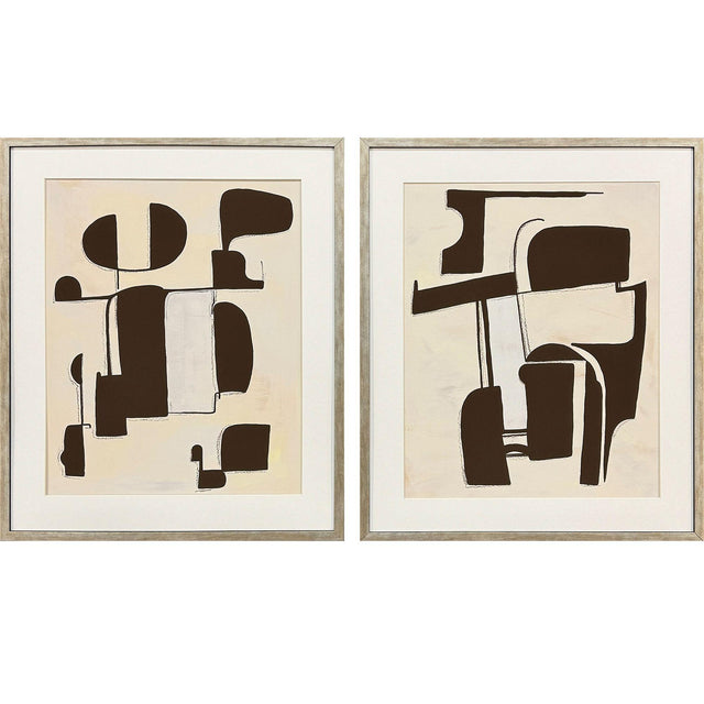 Paragon Enigma S/2 Brown 25 X 21 X 2 Wall Art