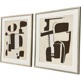 Paragon Enigma S/2 Brown 25 X 21 X 2 Wall Art