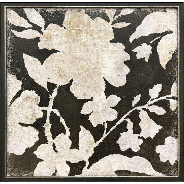 Paragon Vintage Textile 2 Black 26 X 26 X 3 Wall Art