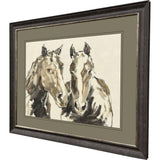 Paragon Equine Sketch Duo Brown 37 X 45 X 2 Wall Art