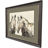 Paragon Equine Sketch Together Brown 37 X 45 X 2 Wall Art
