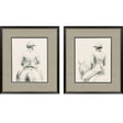 Paragon English Rider S/2 Gray 30 X 26 X 1 Wall Art