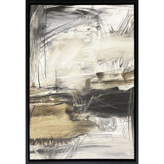 Paragon Back Around I White 36 X 24 X 3 Wall Art