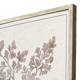 Paragon Fern Study S/4 Gray 25 X 17 X 2 Wall Art